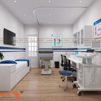 Không gian thiết kế phòng khám sản khoa bác sĩ Bùi Thị Am hiện đại, chuẩn y khoa